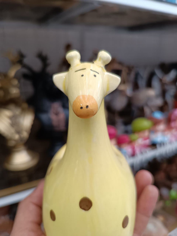 گلدان عروسکی مدل زرافه