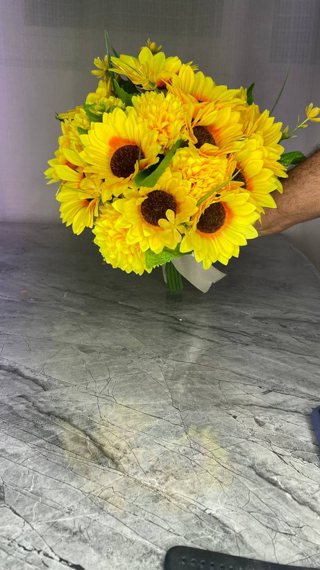 دسته گل مصنوعی آفتابگردان