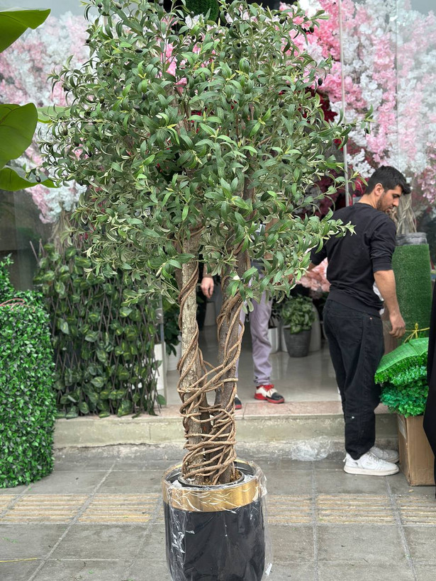 درختچه مصنوعی زیتون ۴ بوته