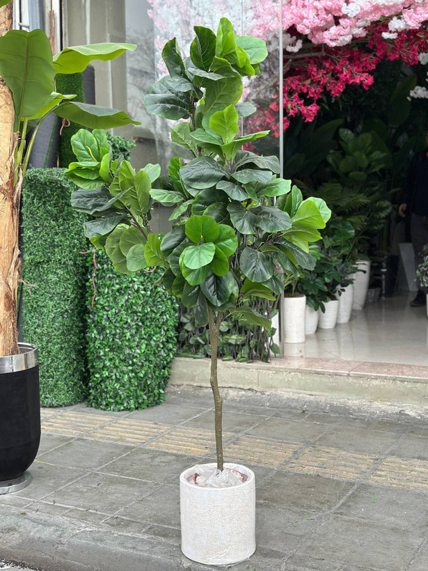 درختچه مصنوعی لیراتا وارداتی تنه فیبر
